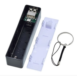 PROSTY POWERBANK 18650 USB MICRO USB - ZESTAW DO MONTAŻU (KIT-PBCASE-1S)