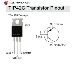 TIP42C PNP 6A 100V TO220 TRANZYSTOR