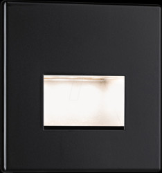 93094 Edge Quadro recessed light, 1.2 W, 2700 K, rigid, square, matt b