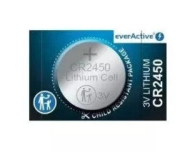 Bateria CR2450 litowa 3V everActive
