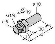 Turck 6870151 FTCI-G1/4A4-D10/L050, 1 szt.