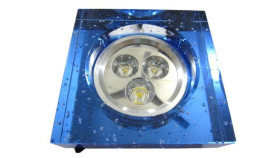 Downlight Led Power Delius Blue 3*1W Biały Ciepły