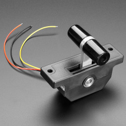 Small Black T-Bar Hall Effect Fader - 5V [Discontinued]