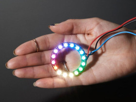 Adafruit NeoPixel Ring - 16 x 5050 RGBW LEDs w/ Integrated Drivers