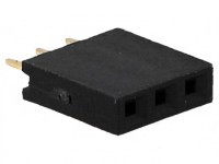 PS-03S/5 Gniazdo PS do druku 3 pin (do listew PH 2.54) , jednorzędowe, proste - kpl. 5 szt