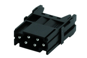 Moduł złączy dużej mocy 6-pinowe Amphenol Industrial 16A Męski