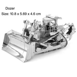 Metal 3D Puzzle - Dozer Bulldozer