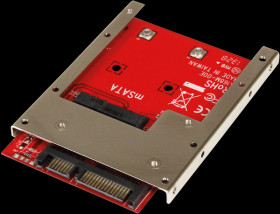SAT32MSAT257 mSATA SSD to 2.5" SATA Adapter Converter