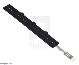 Pololu Force-Sensing Linear Potentiometer: 4.0″×0.4″ Strip, Customizable Length