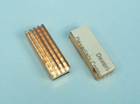 RADIATOR MIEDZIANY 8x22x5mm RAM