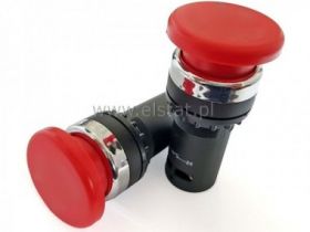 Przycisk chwil. GRZYB NO; NC; 35mm; 5A; 230V