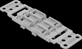 221-2513 Fixing adapter with locking foot and 3-fold strain relief