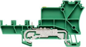Initiator/actuator terminal block, spring balancer connection, 0.5-2.5 mm², 2 pole, 17.5 A, 4 kV, dark beige, 1652030000