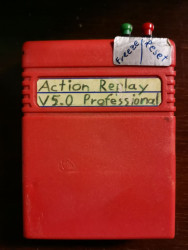 Action replay 5.0 cart