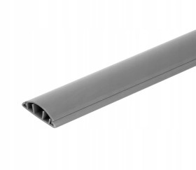 Listwa instalacyjna napodłogowa naścienna koryto podłogowe 60x15mm szara 2m 4/EB/KP 60x15