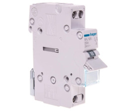 Przełącznik modułowy zasilania I-II 25A 1P SFL125