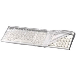 Hama 42200 Keyboard Dust Cover Transparent 216x483x51mm Protects &amp; Restyles