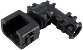 Plug end housing, for sealed connector, 2302491-1