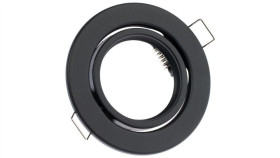 Oprawa Podtynkowa Ruchoma Okrągła Aureli Grafit Blacha Mr16 Gu10
