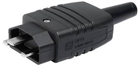 Schurter 3-101-786 Złącze męskie IEC, styki: 3, 400, 8.8 mA, 1 szt.