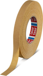 Crepe tape, 19 x 0.375 mm, paper, brown, 50 m, 04319-00006-00