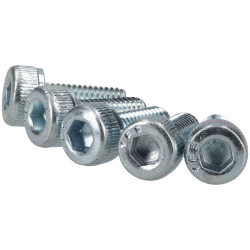 R-TECH 337275 M8 X 20 Hex Socket Cap Screws Steel BZP - Pack Of 50