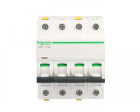 Wyłącznik nadprądowy 4P C 20A 10kA AC iC60H-C20-4 Acti9 A9F07420