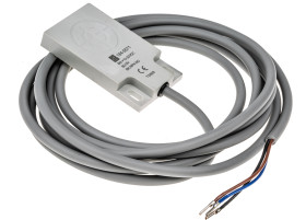 Czujnik zbliżeniowy Pojemnościowy 8 mm RS PRO Wpuszczany 10→ 30 V DC długość 30mm w obudowie prostokątnej