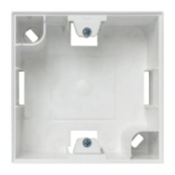 VENA2 Puszka natynkowa pojedyncza z wkrętami TWORZYWO 526191