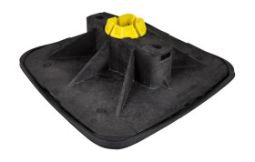 BIS Yeti Stopa dachowa pionowa+mata 335x335mm BUP 67685201