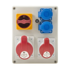 Rozdz Gn.32/5 16/5 230Vx2 wył.LP IP44 B.1095W PAW