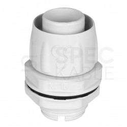 Dławik Dławnica do rur karbowanych giętkich GUS (RSF) fi: 12mm IP65 szara