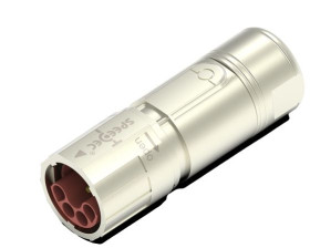 Złącze wielostykowe przemysłowe 10-pinowe Montaż na kablu Wtyczka TE Connectivity