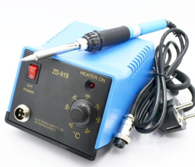 ZD919 stacja lutownicza, moc 48W, regulacja temperatury 150-450°C