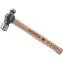 Faithfull FAIBPH8FSC FSC Hickory Ball Pein Hammer 227g (1/2lb)