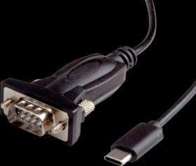 12.99.1162 USB converter, C male to RS232, 1.8 m