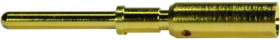 Pin contact, 0.5 mm², AWG 21, crimp connection, gold-plated, 21011009927