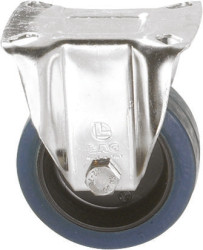 Koło samonastawne średnica kabla 125mm Płyta LAG 180kg wysokość całkowita 160mm