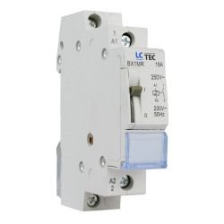 Przekaźnik bistabilny 16A 230V na szynę BX1MR-16 LC TEC 9236 BX1MR