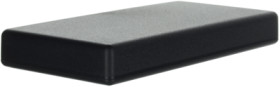 ABS enclosure, (L x W x H) 128 x 64 x 16.5 mm, black (RAL 9004), IP54, SR31.9
