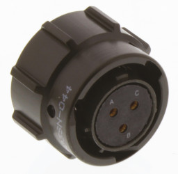 Złącze 3-pinowe Męski Amphenol Limited Żeński Montaż na kablu MIL-DTL-26482 rozmiar 12