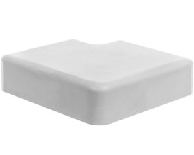 Pokrywa kątowa LHD 50x20mm biała 8993