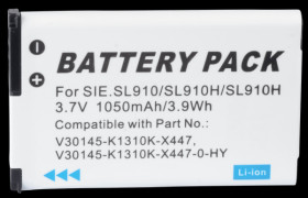 Cordless phone battery, Li-Ion 3,7 V, 1050 mAh