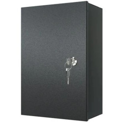 Obudowa metalowa szafka TPR-1M CATV 200x300x120mm czarna natynkowa