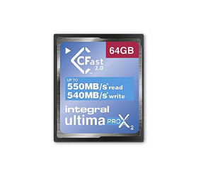 Karta Compact Flash Compact Flash, Integral Memory 64 GB 70 °C 0 °C