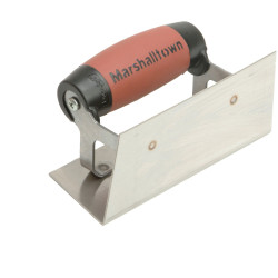 Marshalltown M65SSD Stainless Steel Internal Corner Trowel Square DuraSoft Hndle
