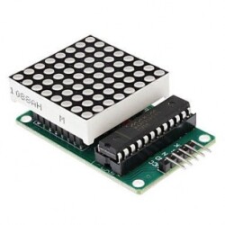 modMAX7219 - wyświetlacz 8x8 LED
