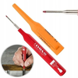 LYRA Marker do głębokich otworów - Czerwony / L4480017