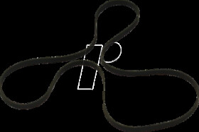 P-121DJP MONACOR replacement drive belt