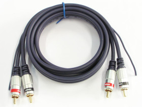 Kabel 2RCA-2RCA +sterowanie do wzmacniacza (6+2+6) RKD250 Vitalco 5m